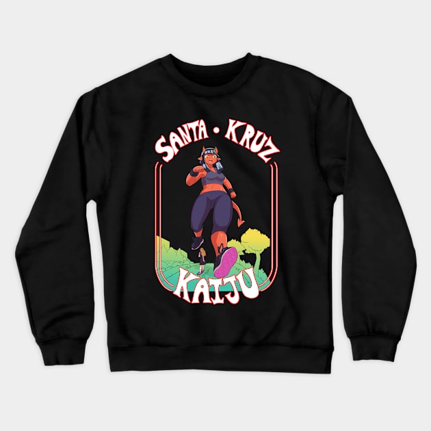 Santa Kruz Kaiju Erica Crewneck Sweatshirt by guncannongirl